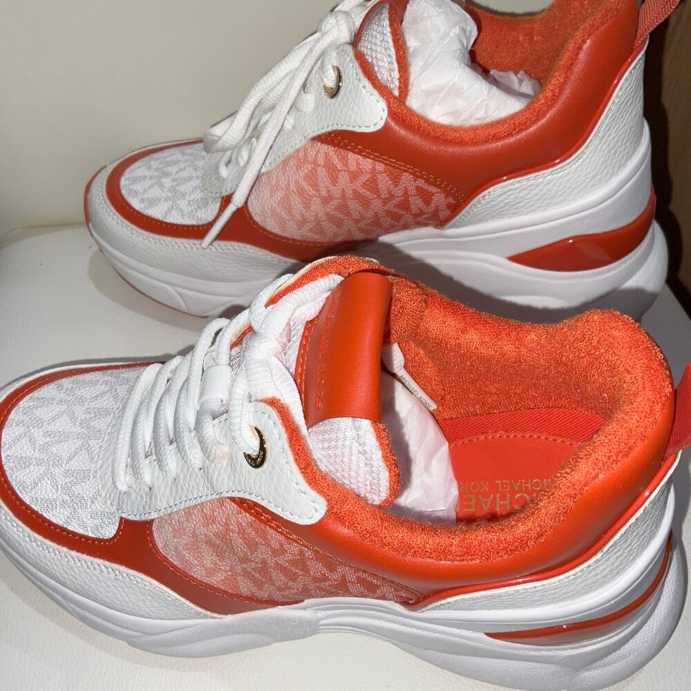 NWT Michael Kors Katrina Wedge Trainer